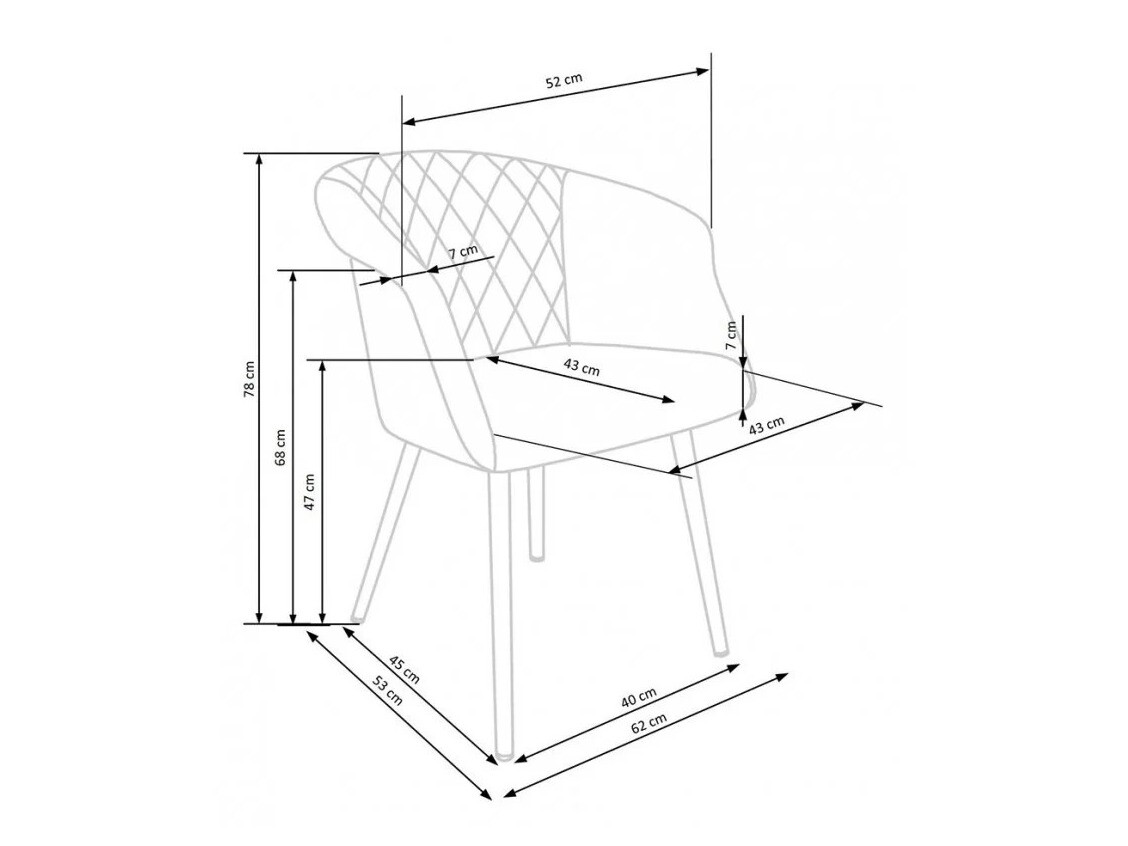 Cadeira Houston 927 (Cinzento + Preto)