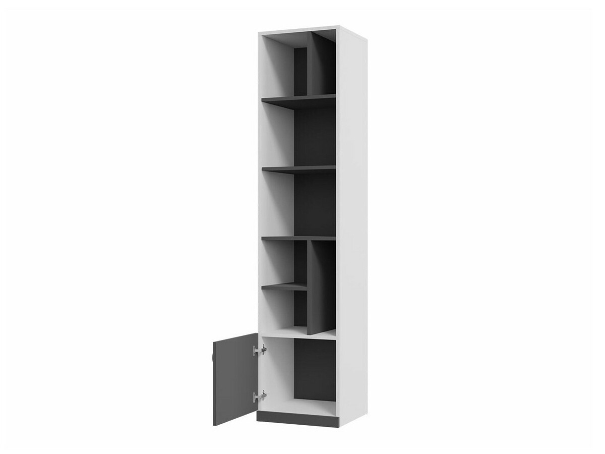 Conjuntos para quartos de criança Omaha F128 (Grafite + Cinzento)