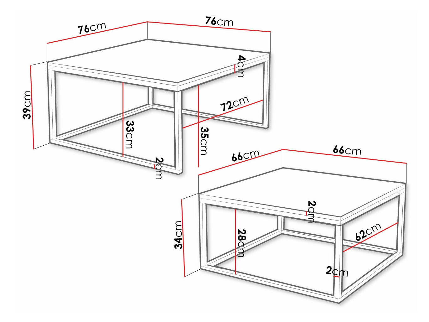 Conjunto de mesa de centro Oswego 102 (Marmore branco + Dourado)
