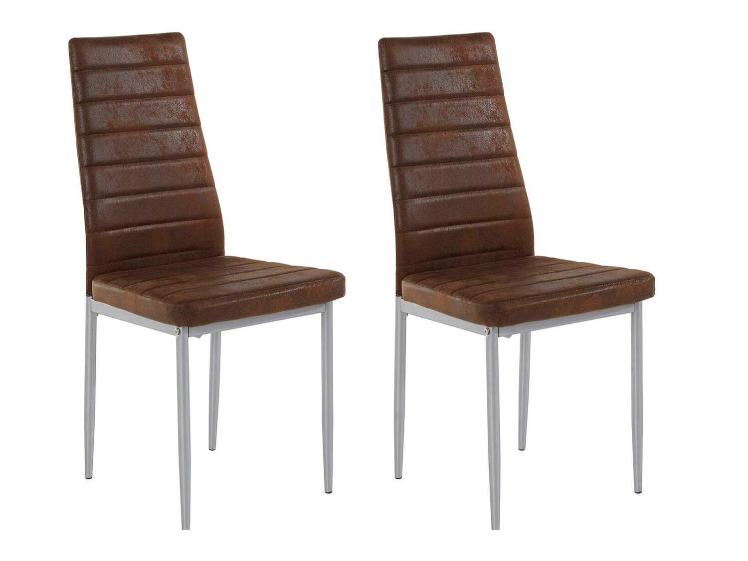 Conjunto de cadeiras Tulsa 588 (Castanho escuro)