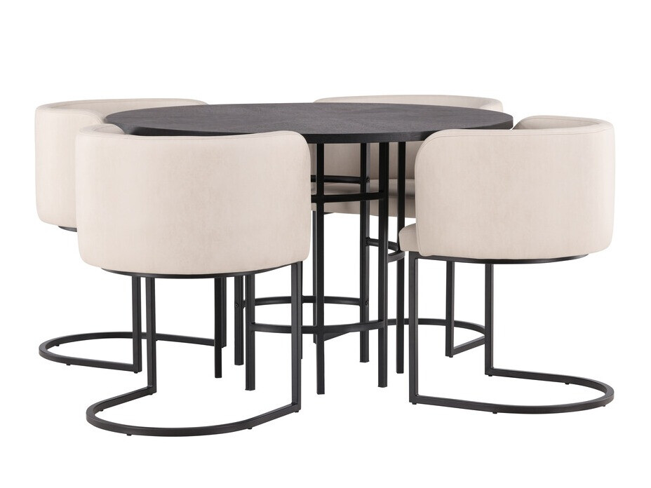 Conjunto para refeições Dallas 3916 (Preto)