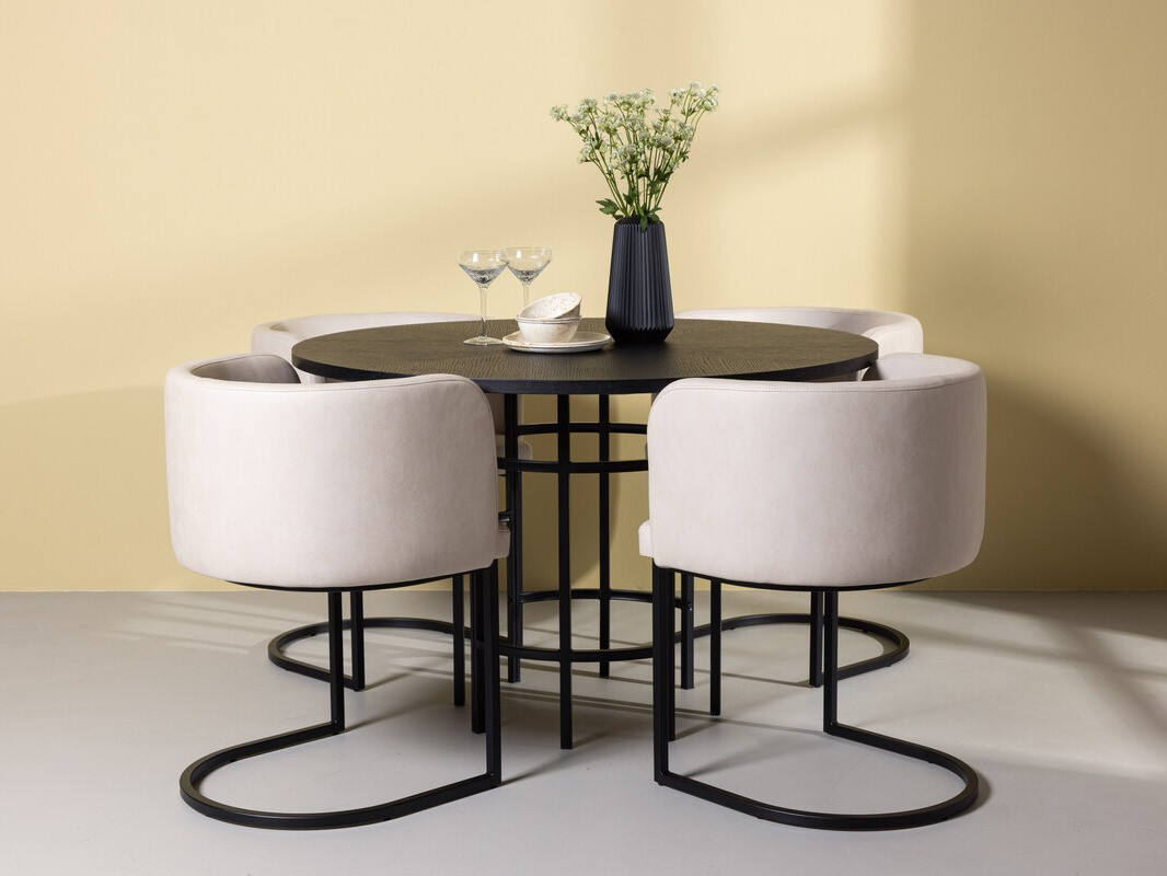 Conjunto para refeições Dallas 3916 (Preto)