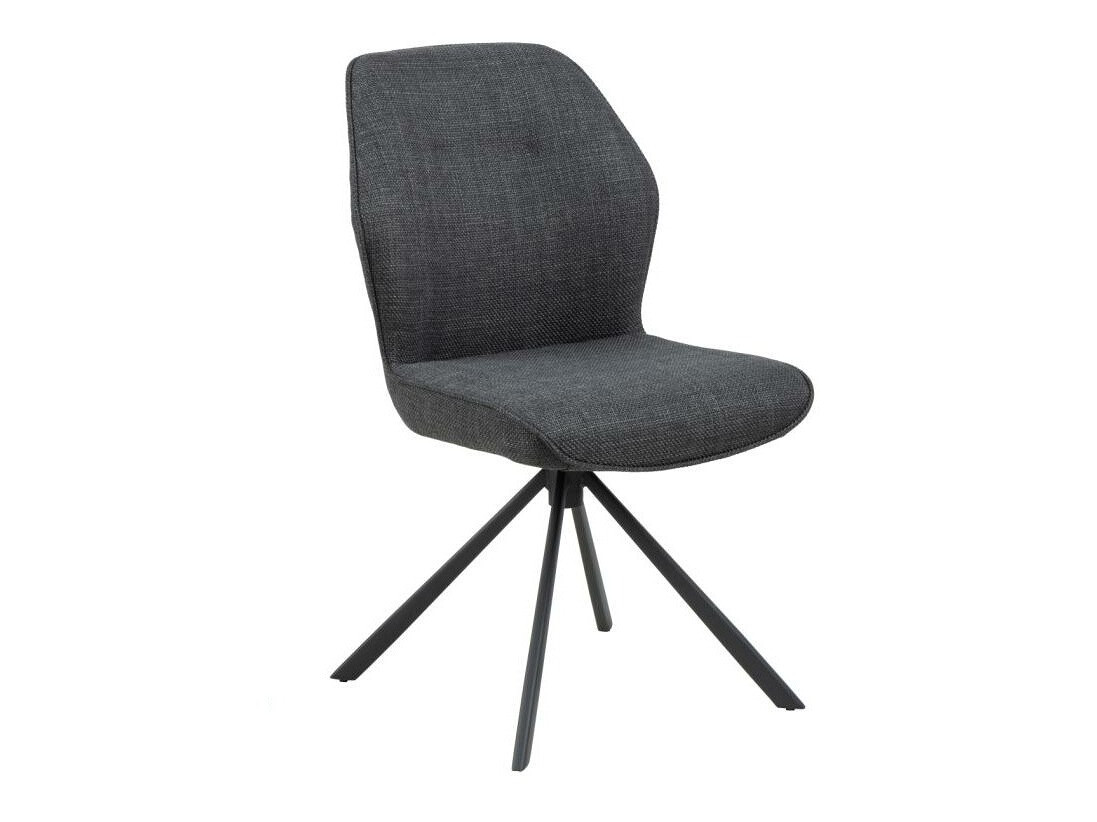 Cadeira Norsica 679 (Cinzento escuro + Preto)