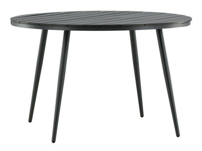 Conjunto de mesa e cadeiras Dallas 3924 (Preto)