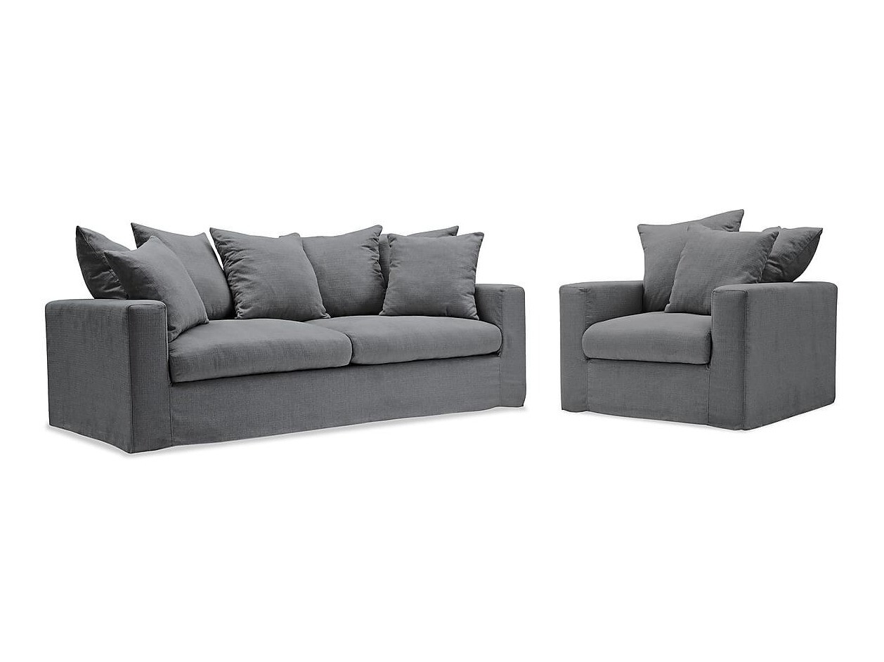 Conjunto de mobiliário com estofo Chicago 1579