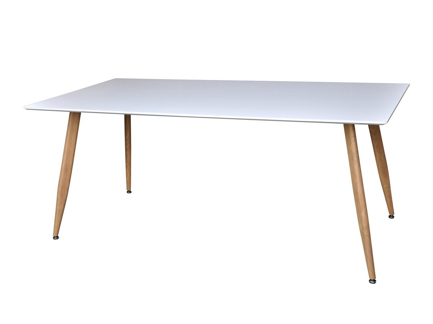 Mesa Dallas 127 (Branco + Castanho claro)