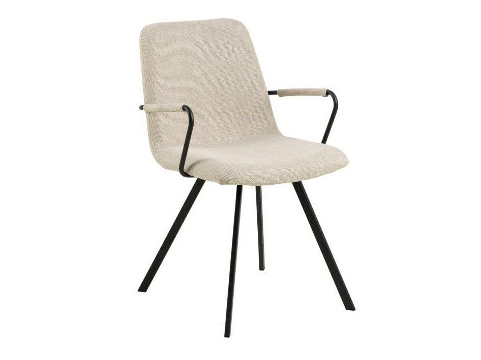 Cadeira Norsica 681 (Bege + Preto)