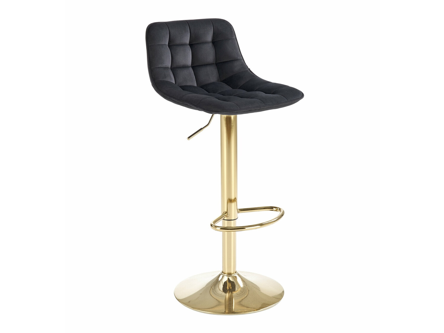 Banco de bar Houston 1441 (Preto + Dourado)