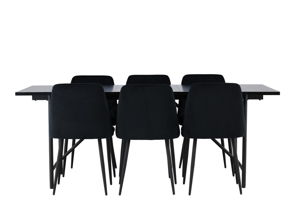 Conjunto para refeições Dallas 3960 (Preto)