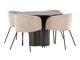 Conjunto para refeições Dallas 3978 (Castanho)