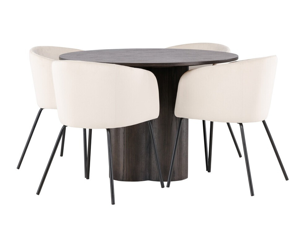 Conjunto para refeições Dallas 3978 (Castanho)