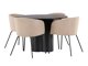Conjunto para refeições Dallas 3978 (Preto)