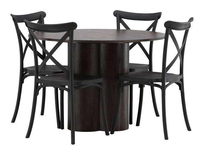 Conjunto para refeições Dallas 3982 (Castanho)