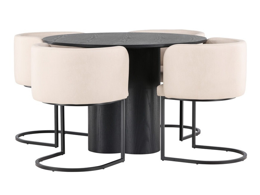 Conjunto para refeições Dallas 3986 (Preto)