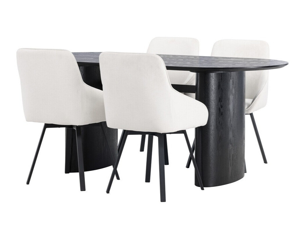 Conjunto para refeições Dallas 3991 (Preto)