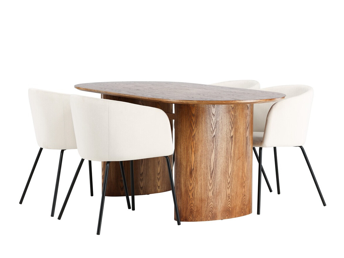 Conjunto para refeições Dallas 3992 (Castanho)