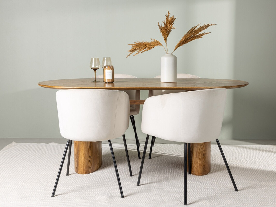 Conjunto para refeições Dallas 3992 (Castanho)