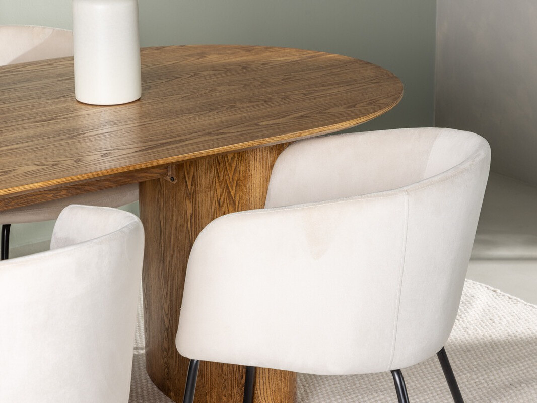 Conjunto para refeições Dallas 3992 (Castanho)