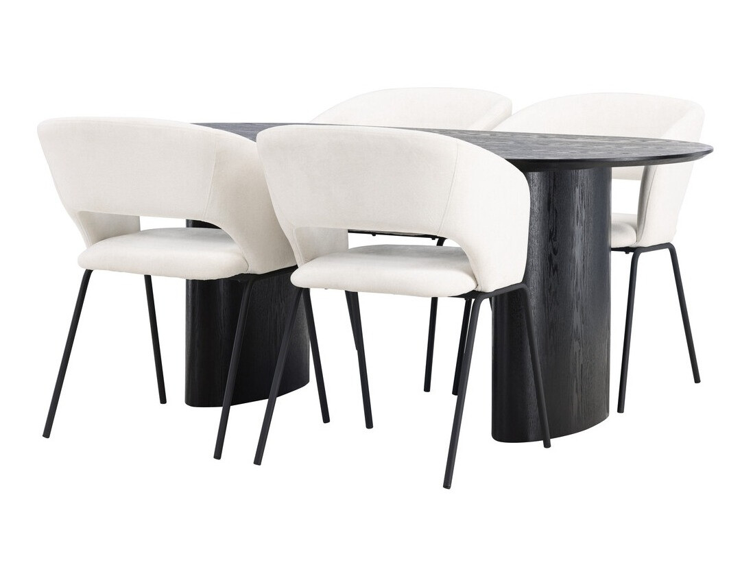 Conjunto para refeições Dallas 3993 (Preto)