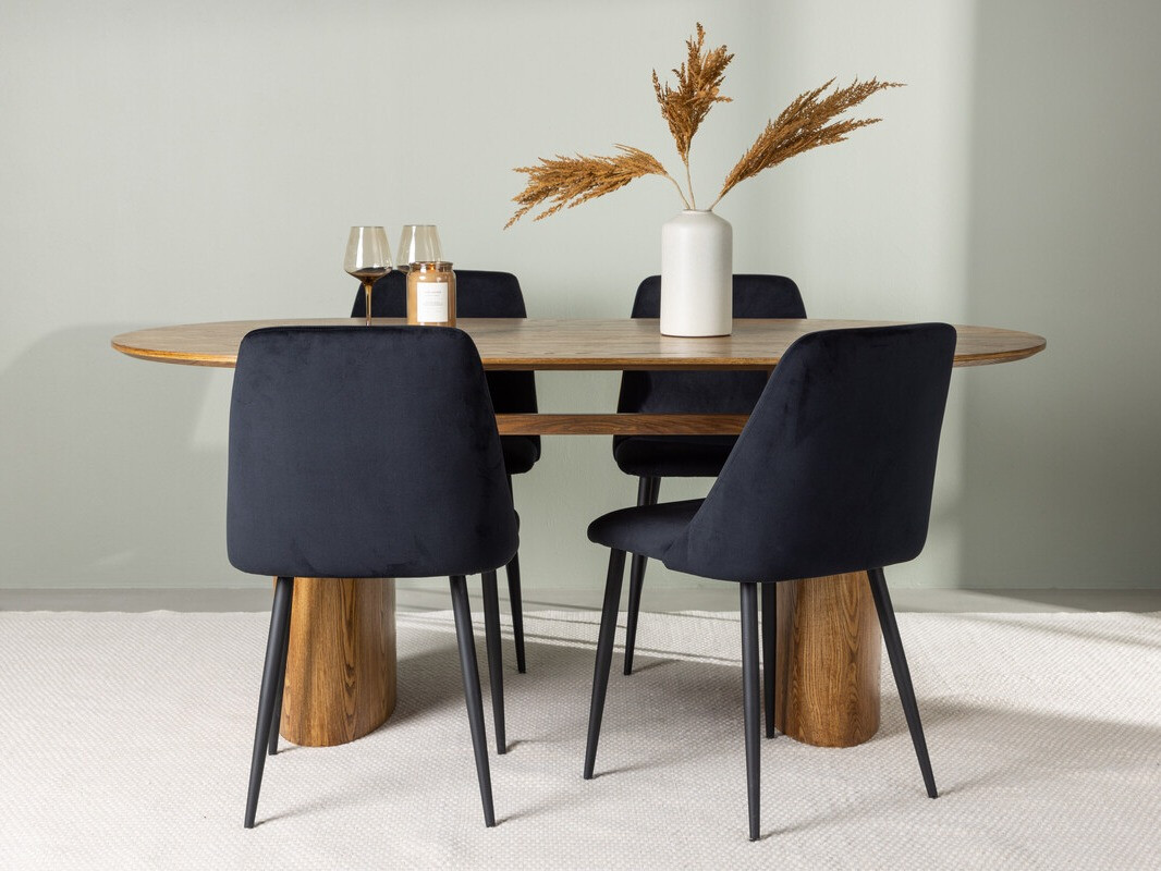 Conjunto para refeições Dallas 3995 (Castanho)