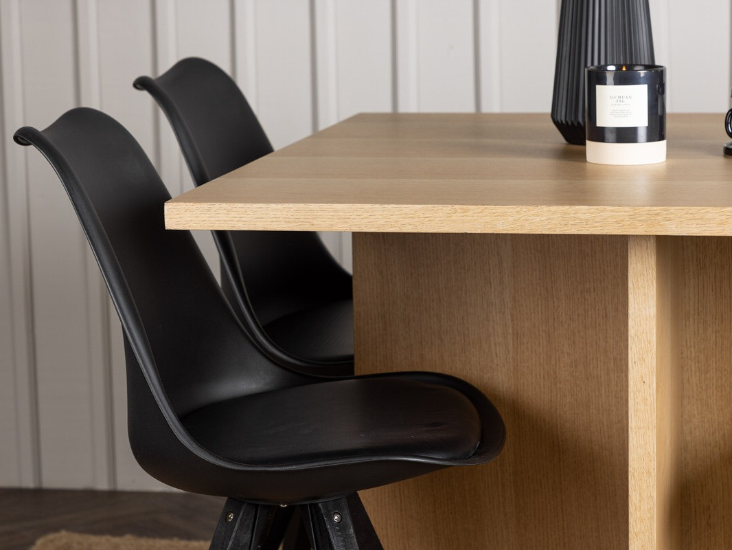 Conjunto para refeições Dallas 4001 (Preto)