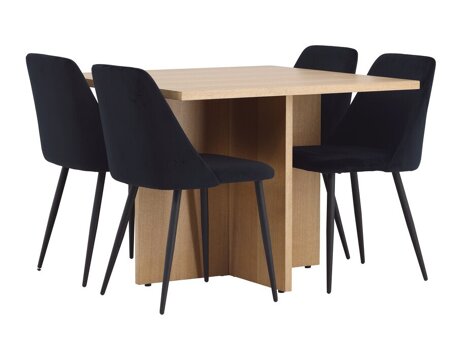 Conjunto para refeições Dallas 4005 (Preto)