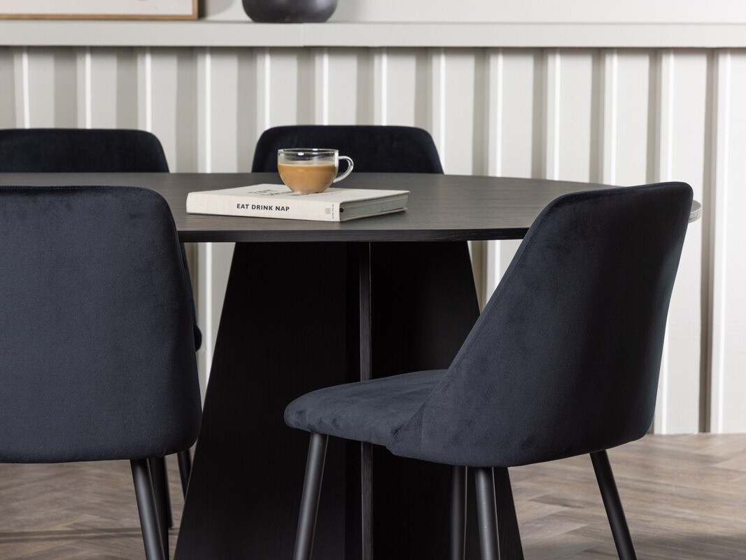 Conjunto para refeições Dallas 4020 (Preto)