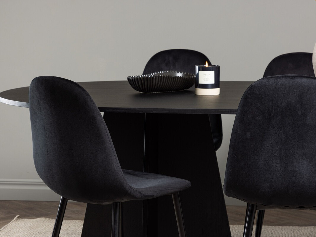 Conjunto para refeições Dallas 4032 (Preto)