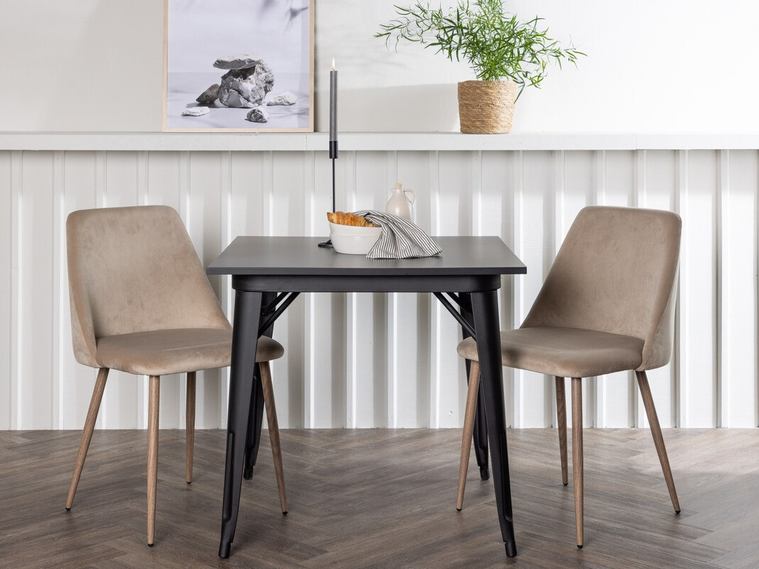 Conjunto para refeições Dallas 4049 (Bege + Noz)