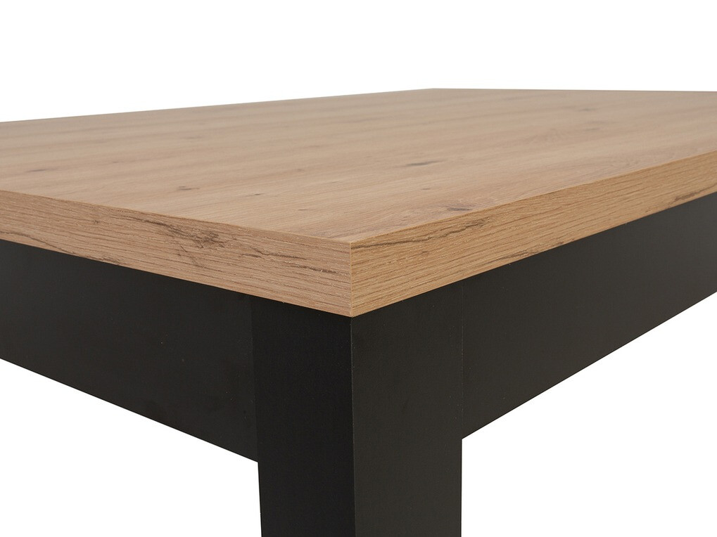 Mesa Boston 450 (Carvalho Artisan + Preto)