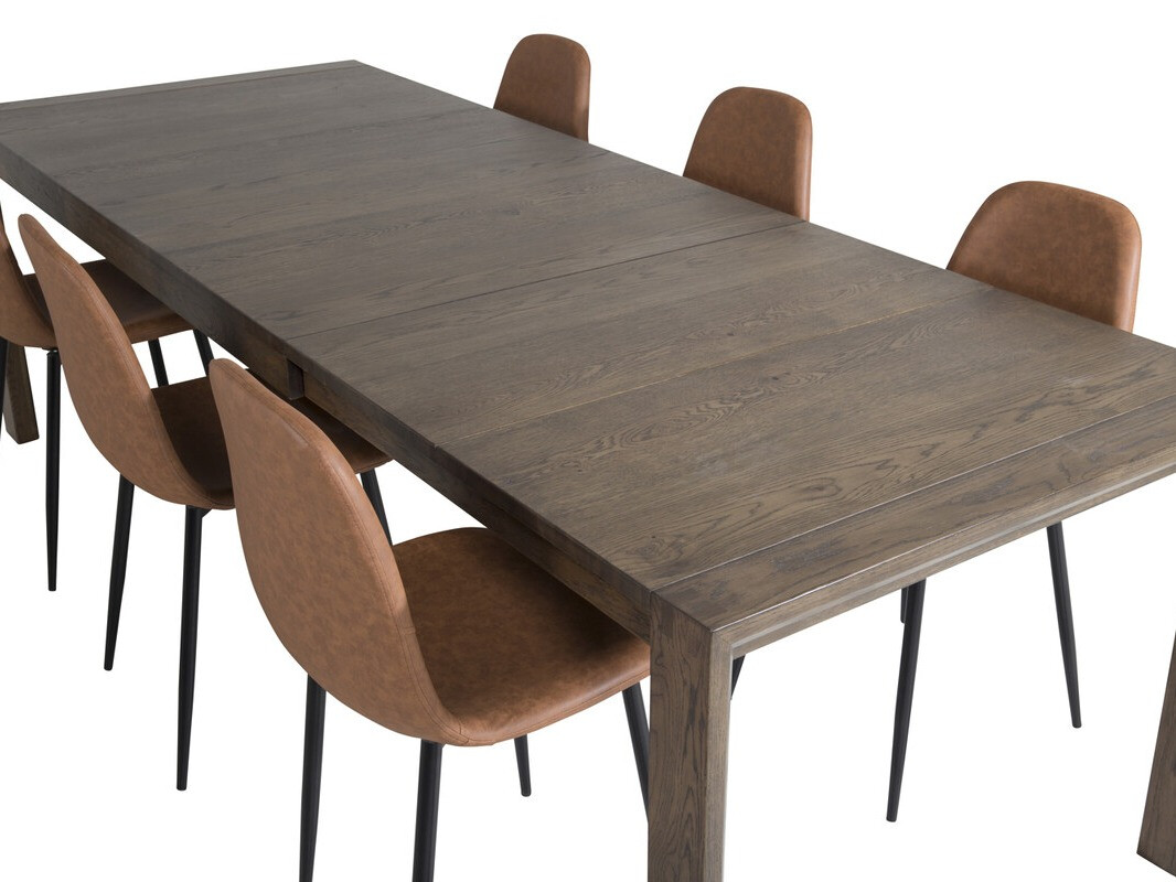 Conjunto para refeições Dallas 2655 (Carvalho escuro)