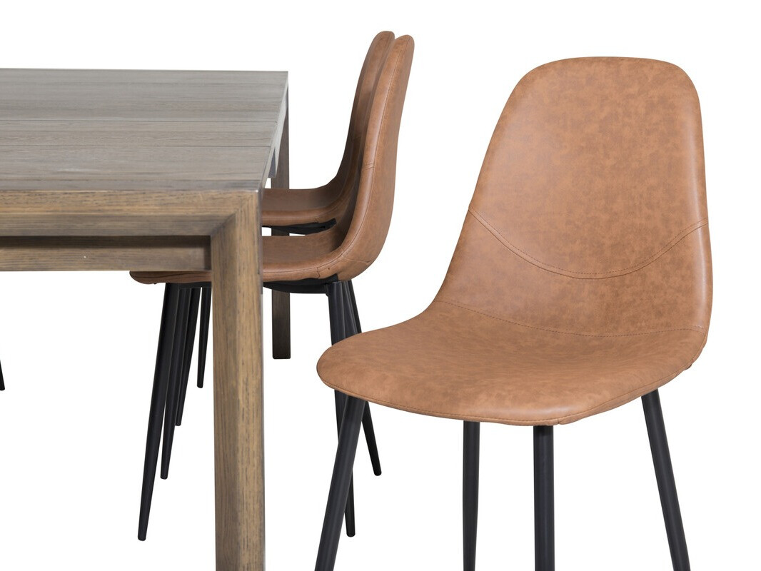 Conjunto para refeições Dallas 2655 (Carvalho escuro)