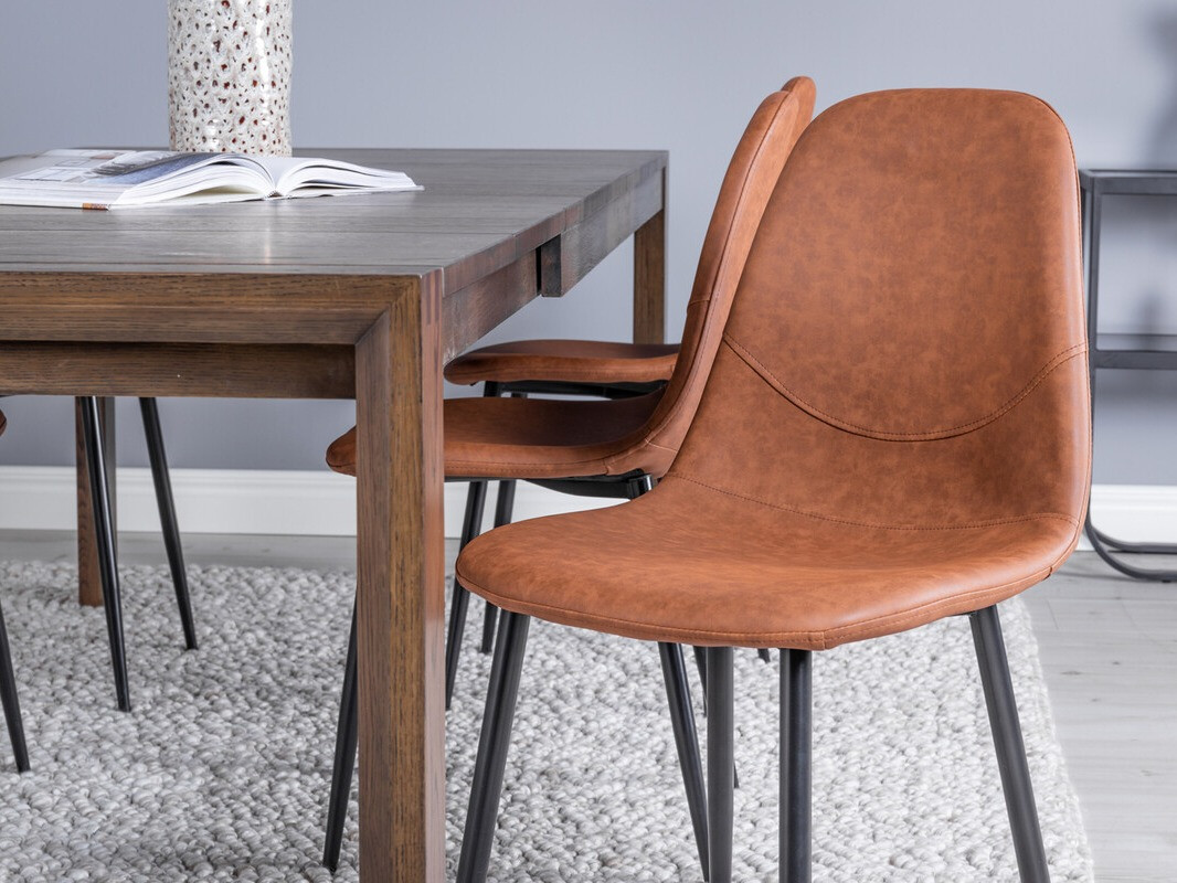 Conjunto para refeições Dallas 2655 (Carvalho escuro)