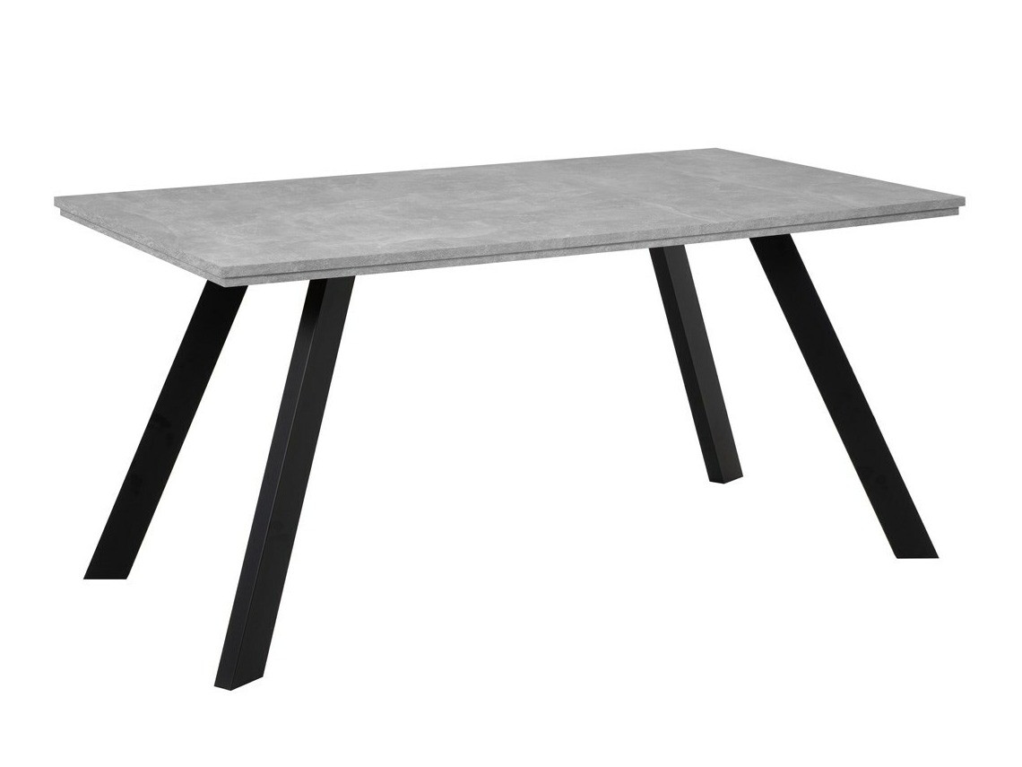 Mesa Findlay 180 (Preto + Cimento)