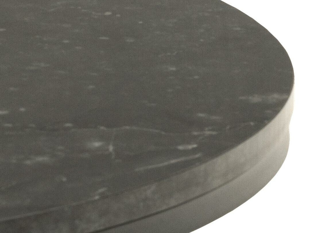 Mesa de centro Norsica 692 (Preto + Mármore preto)