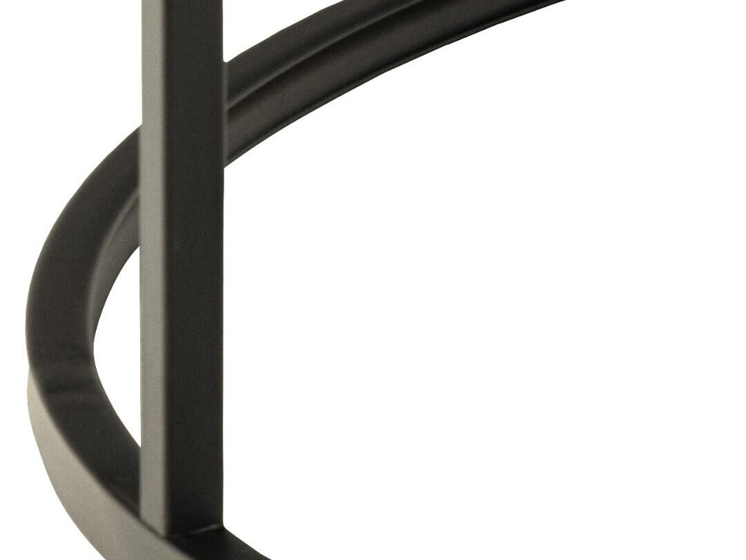 Mesa de centro Norsica 692 (Preto + Mármore preto)