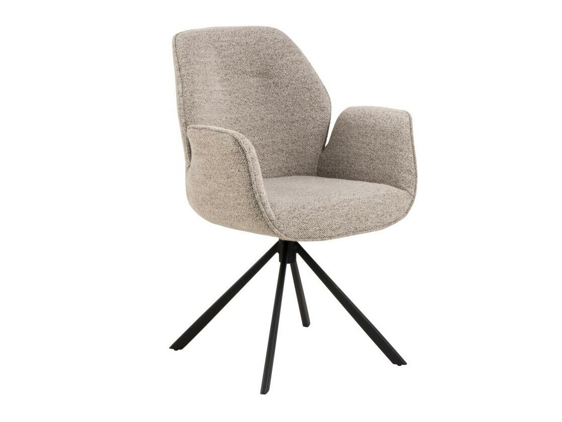 Cadeira Norsica 696 (Bege + Preto)