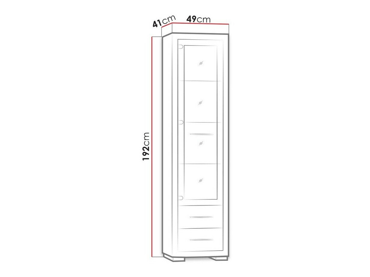 Estante Fiomeri 109 (Carvalho escuro santana)