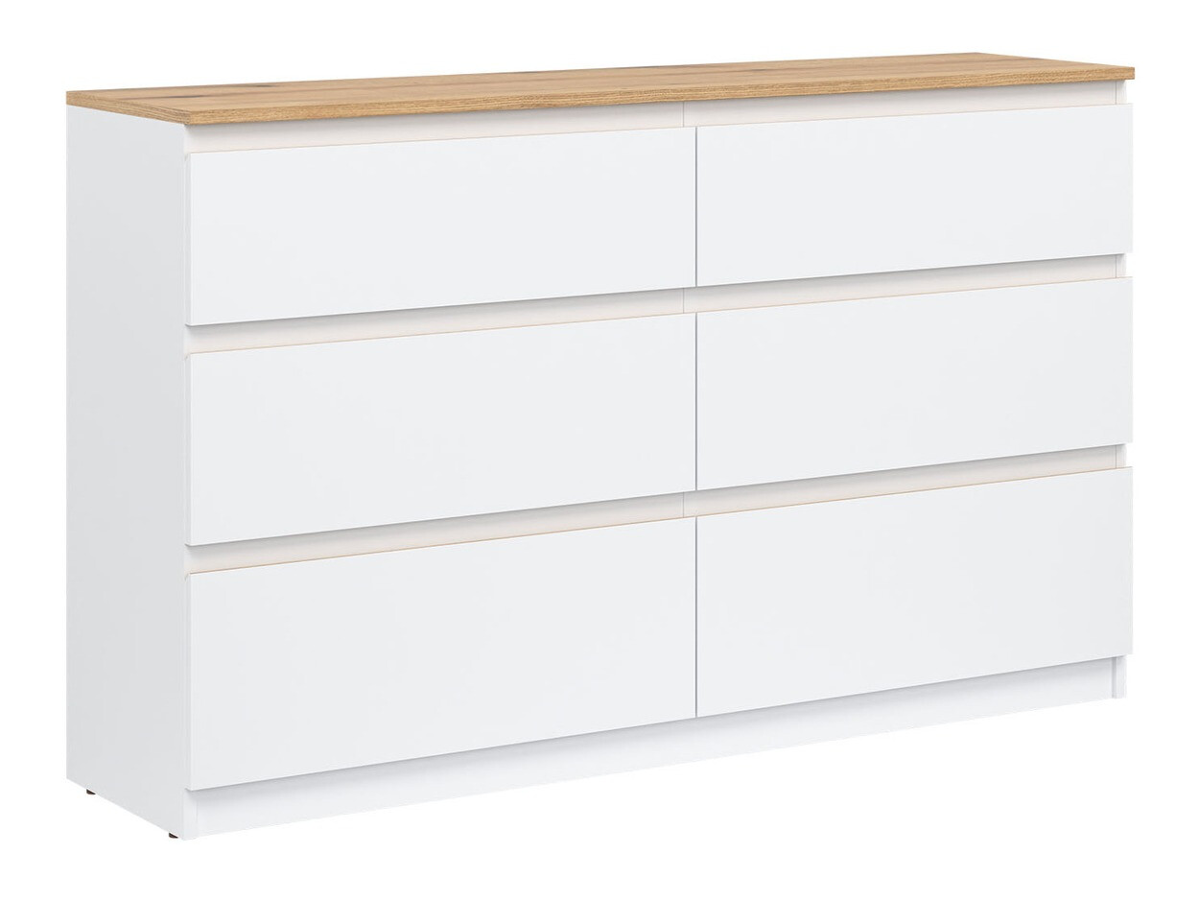 Cómoda Catelbi 102 (Branco + Carvalho)