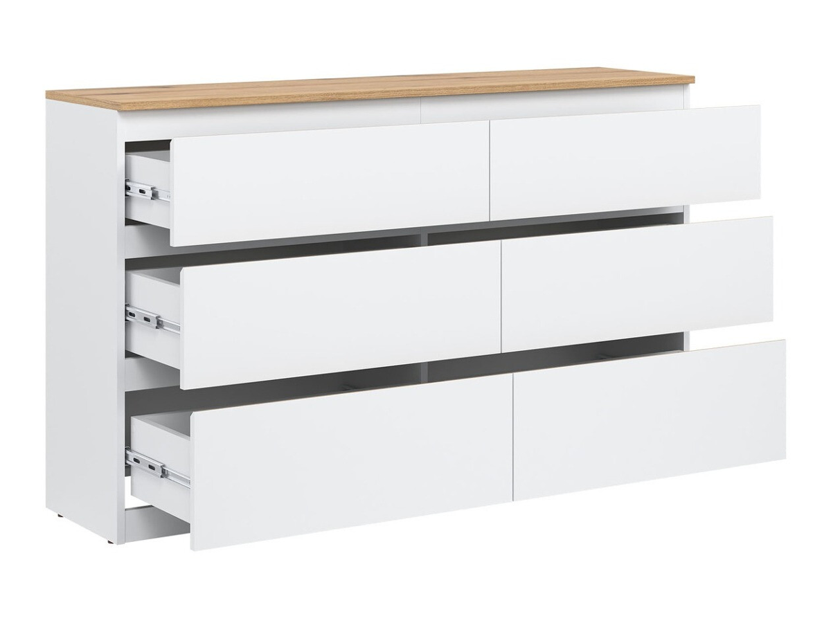 Cómoda Catelbi 102 (Branco + Carvalho)