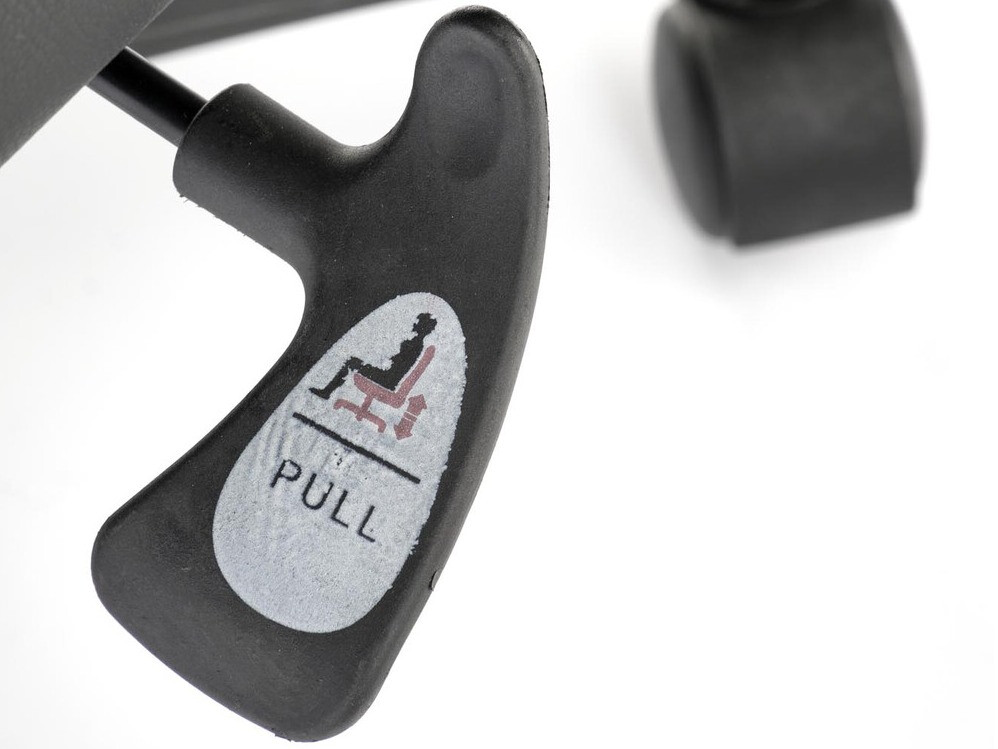 Cadeira de escritório Houston 1492 (Cinzento + Preto)