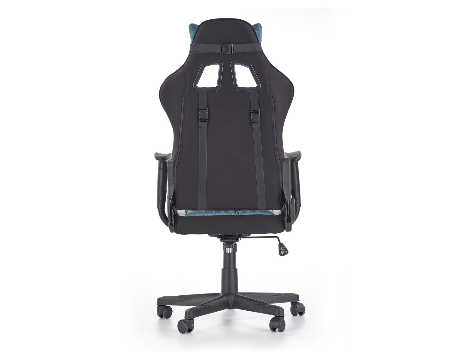 Cadeira de gaming Houston 1489 (Cinzento claro + Turquesa)