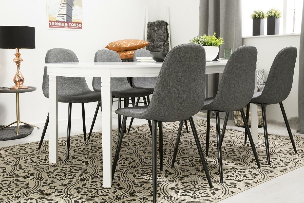 Conjunto para refeições Scandinavian Choice 897 (Cinzento + Preto)