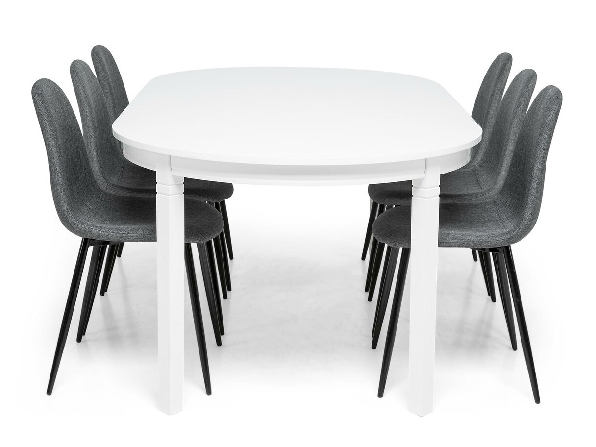 Conjunto para refeições Scandinavian Choice 897 (Cinzento + Preto)