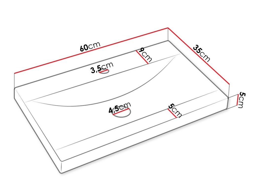 Conjunto para casa de banho Comfivo Delphinus (Branco)