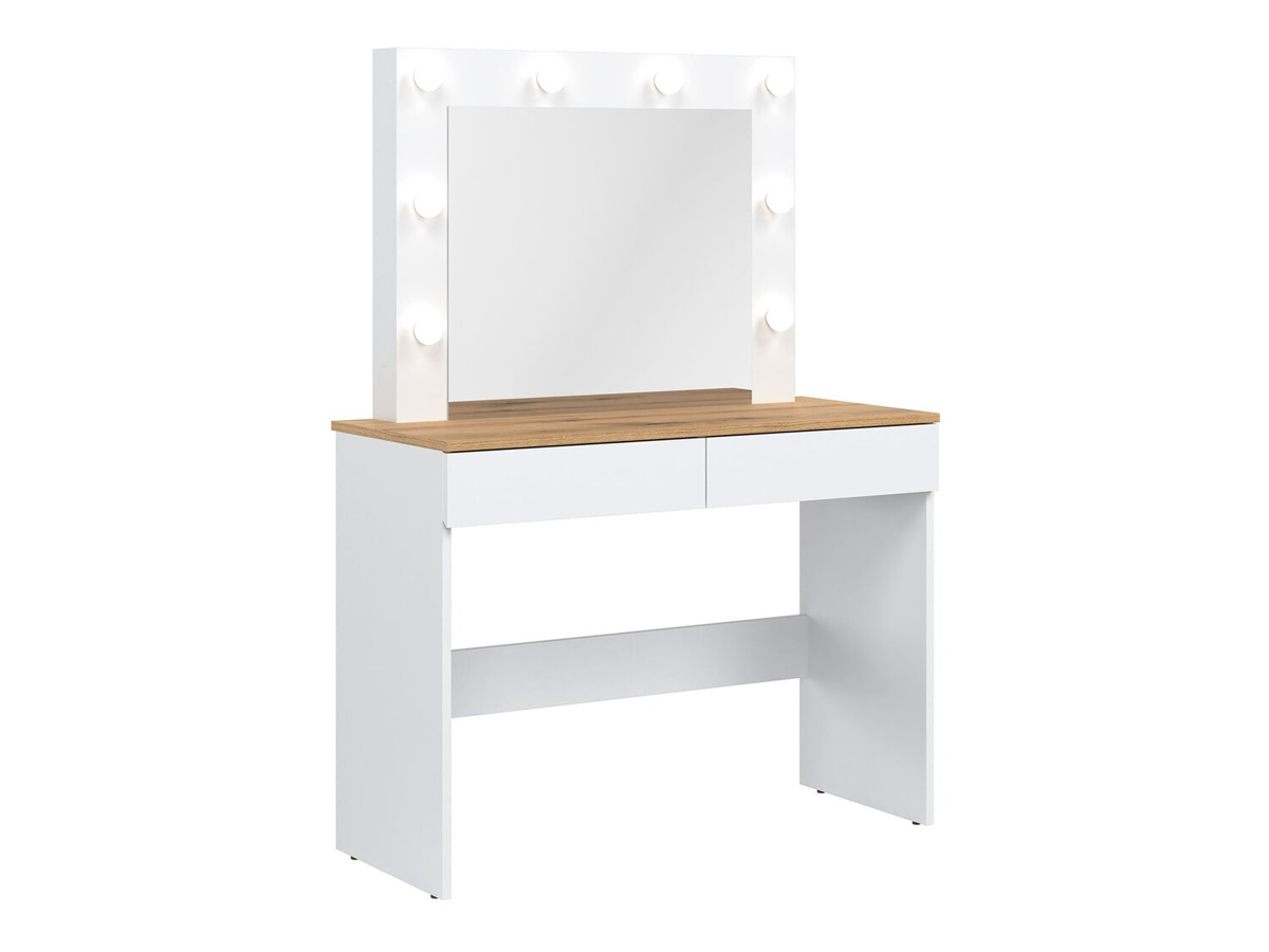 Toucador Catelbi 113 (Branco + Carvalho)