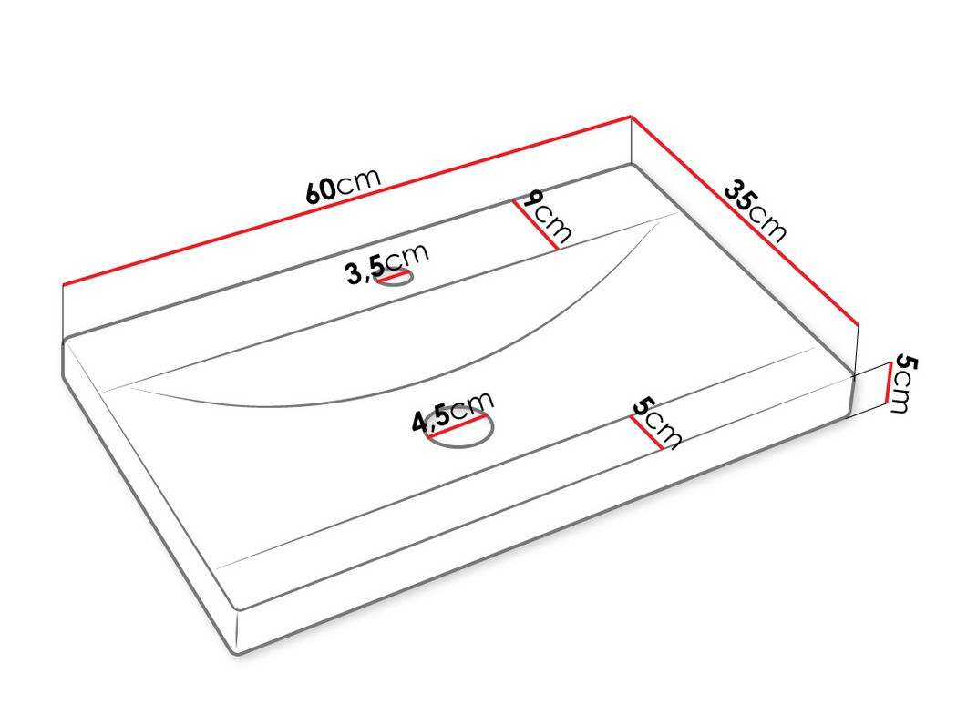 Conjunto para casa de banho Comfivo Delphinus IX (Branco)