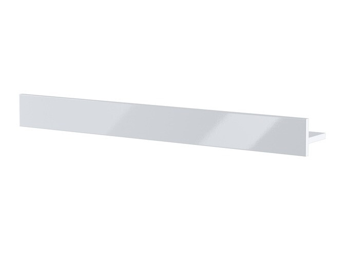 Estantes Concept Pro Lenart (Branco + Branco brilhante)