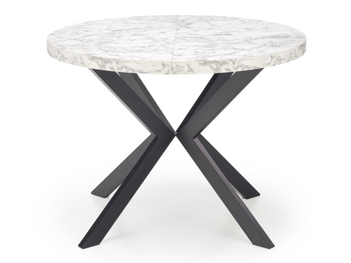 Mesa Houston 1495 (Marmore branco + Preto)