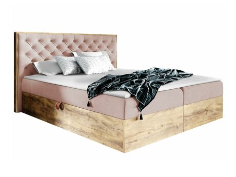 Cama continental Baltimore 182 (Carvalho wotan + Faro 14)